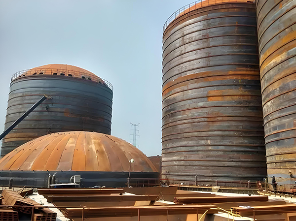 靖安焦粉钢板仓